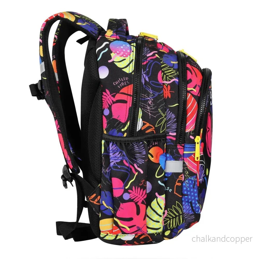Skolryggsäck 19 L Coolpack Jerry DISNEY STITCH svart + CoolPack pennfodral med tre fack och tillbehör JUMPER 3 STITCH - Bild 2