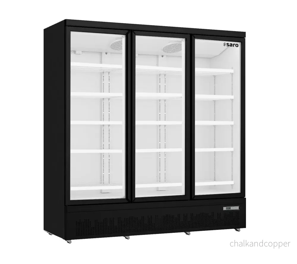 SARO Kylskåp med glasdörrar modell GTK 1530 PRO