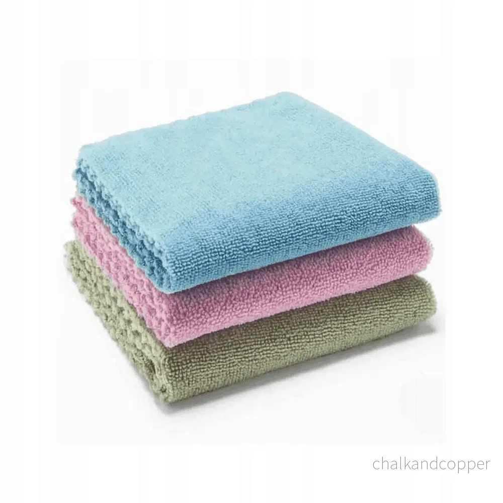 Set med 3 Vileda Microfiber 100% återvunna trasor - Bild 2