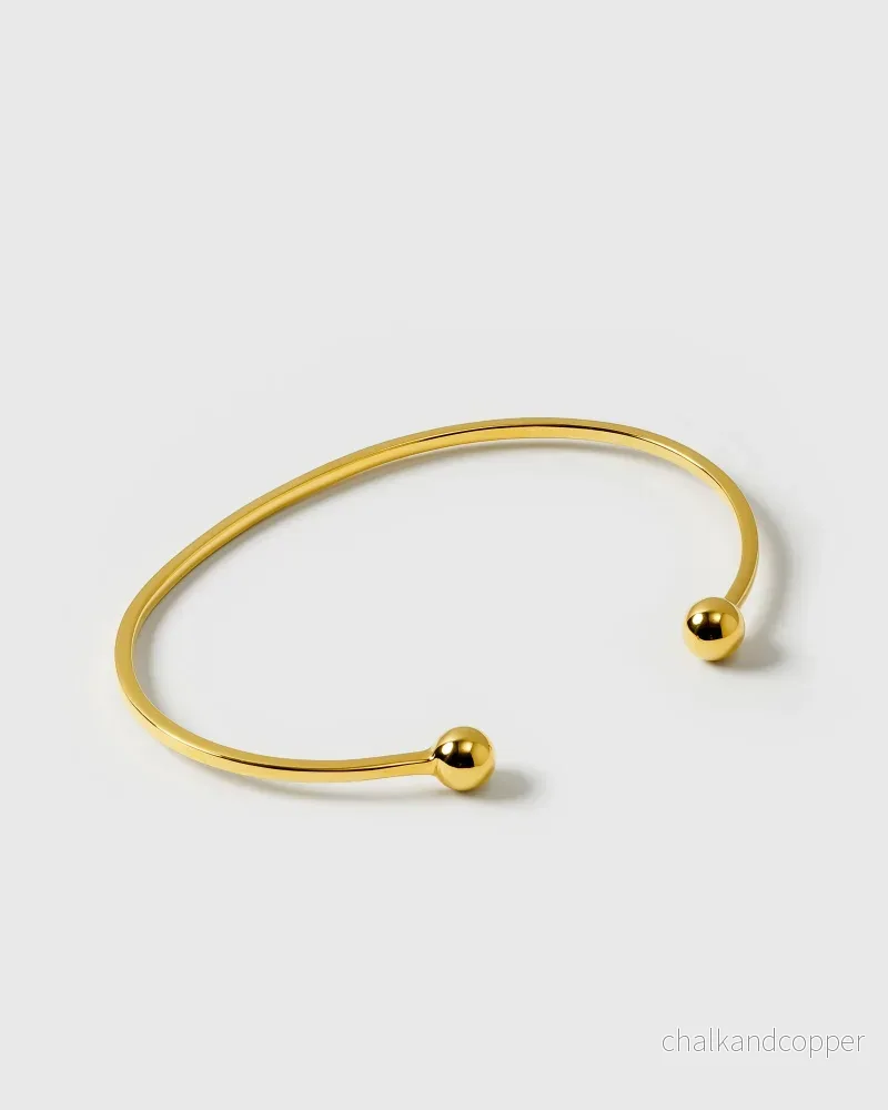 Strict Plain Bangle Ball Gold Syster P Strict Plain Bangle Ball Gold Syster P