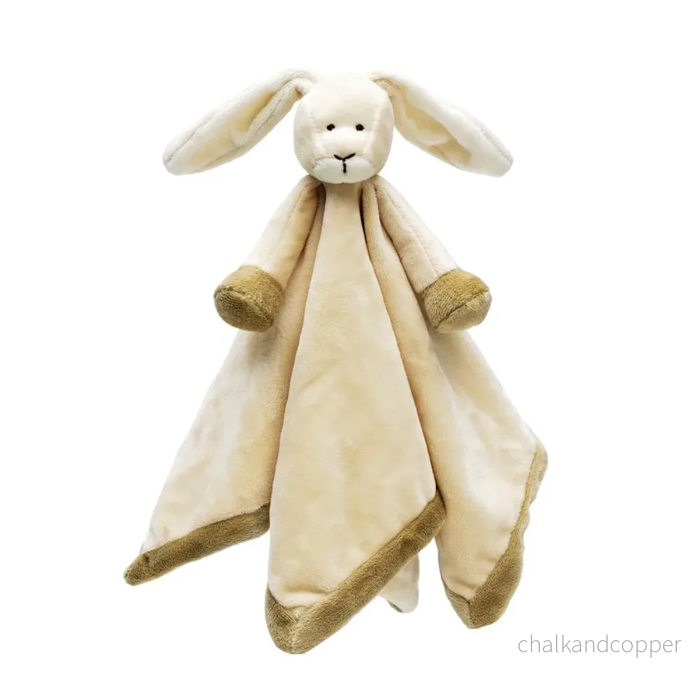 Diinglisar mysfilt, mjukt tyg, krämig hare, 35 cm, T-TED-01372 2