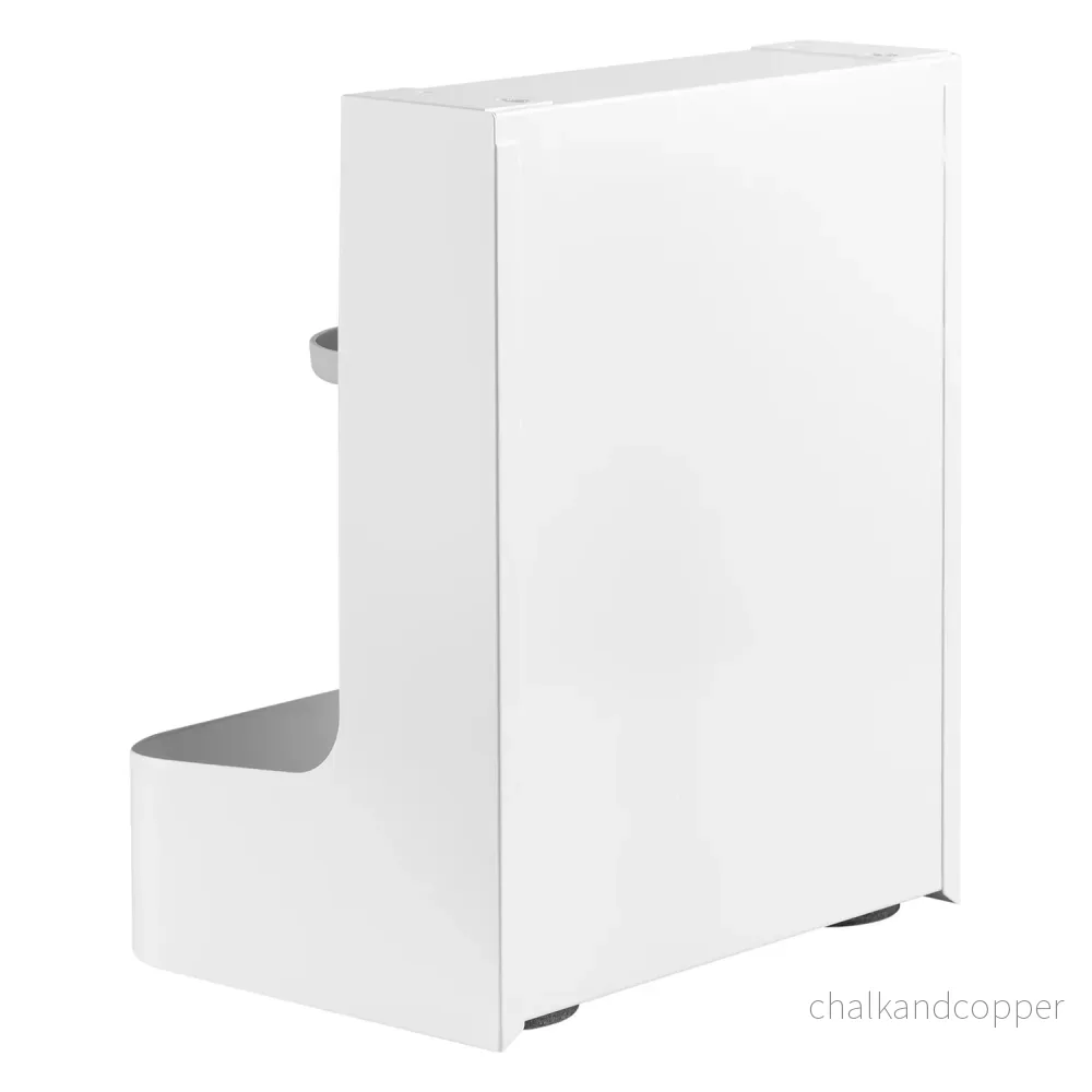 Skrivbordsorganisatör med låda och trådlös laddare Ergo Office, vit, max. 10 kg, ER-441 + Skrivbordsorganisatör för kontorsredskap upp till 5 kg ER-442 - Bild 3