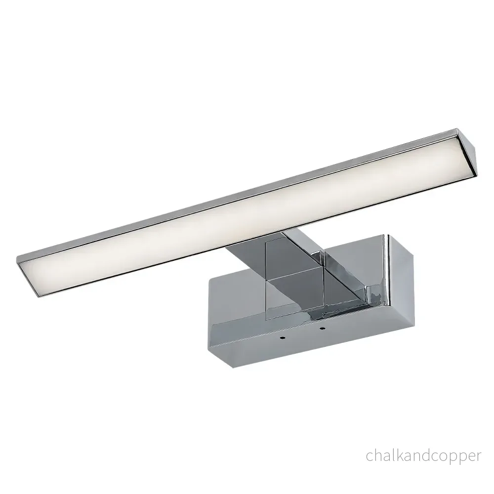 Rabalux badrumslampa, effekt 6W, naturvit 4000K, IP44. krom, Loric