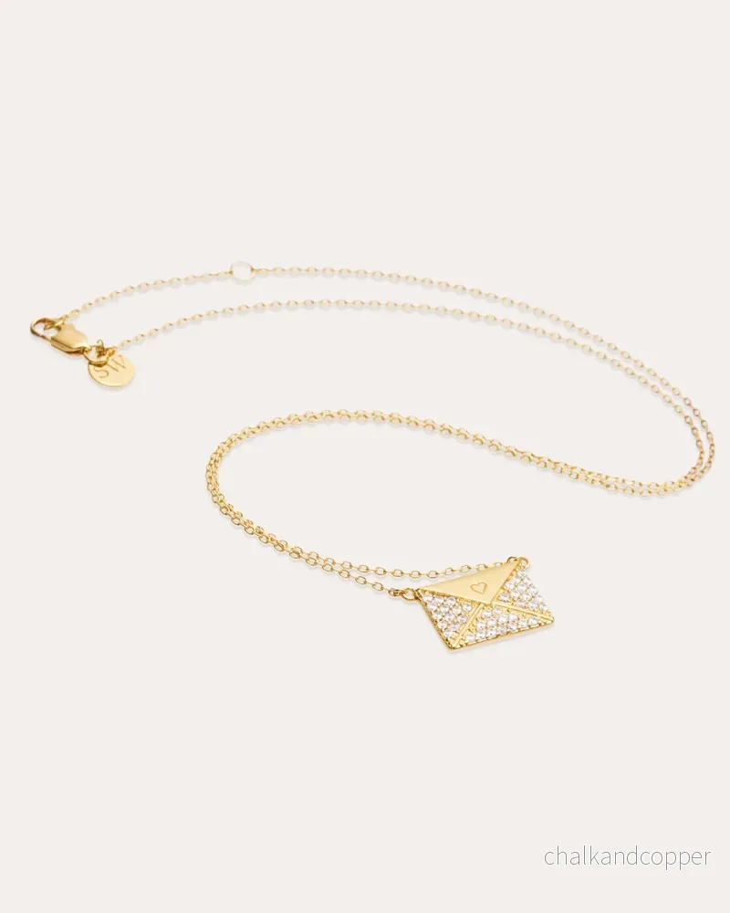 Glam: Love Letter - Guldhalsband - Bild 3