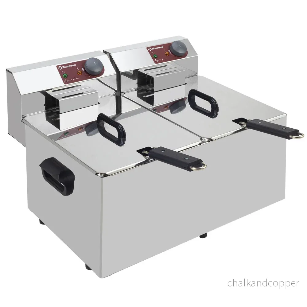 Elektrisk bordsfritös 2x 7 liter Elektrisk bordsfritös 2x 7 liter