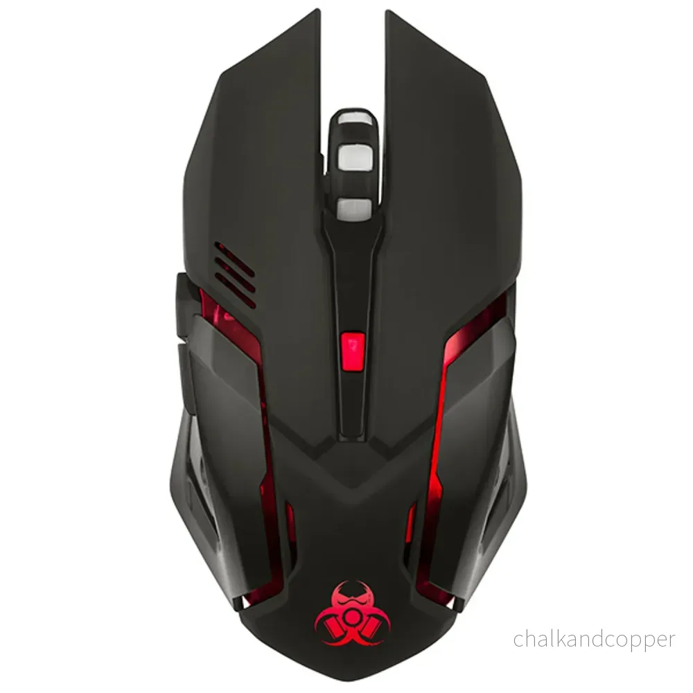 Tracer gamingmus, trådlös, 500mAh batteri, 3200 DPI, Gamezone Rocky RF Nano - Bild 2