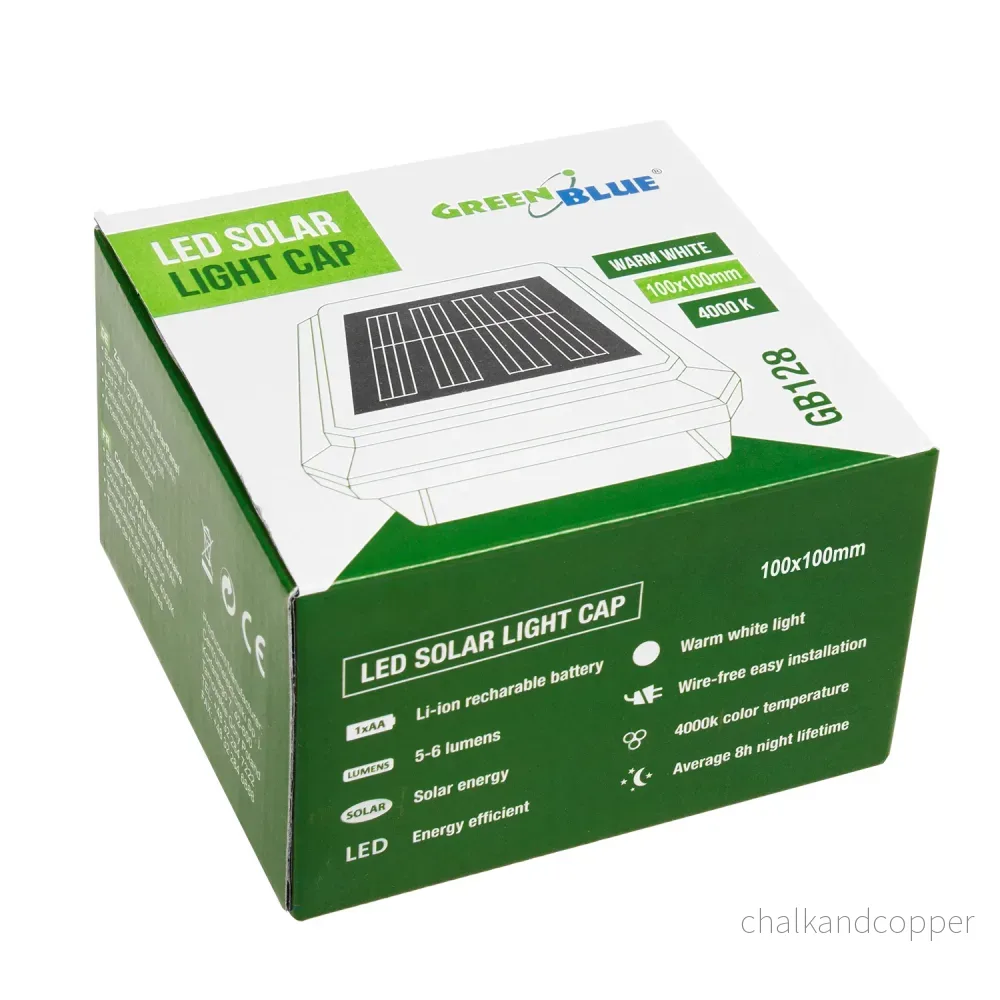 GreenBlue GB128 LED Solcellslampa 100*100 - Omslutande Trädkrona - Bild 3