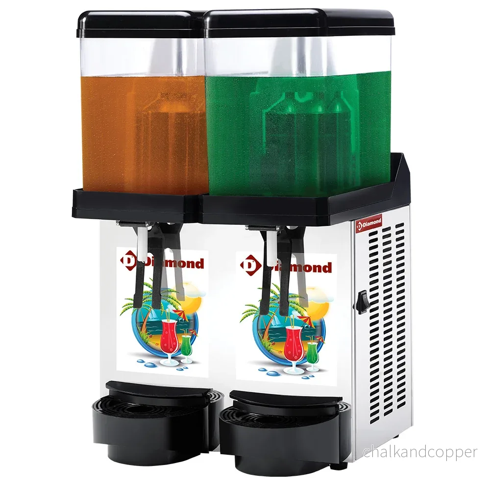 Kyld dryckesautomat, 2x 12 Lt.