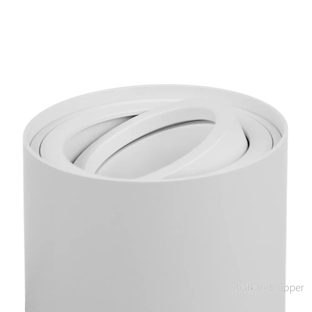 Halogen spotlight GU10 MCE422, 80x115mm, aluminium, vit - Bild 3