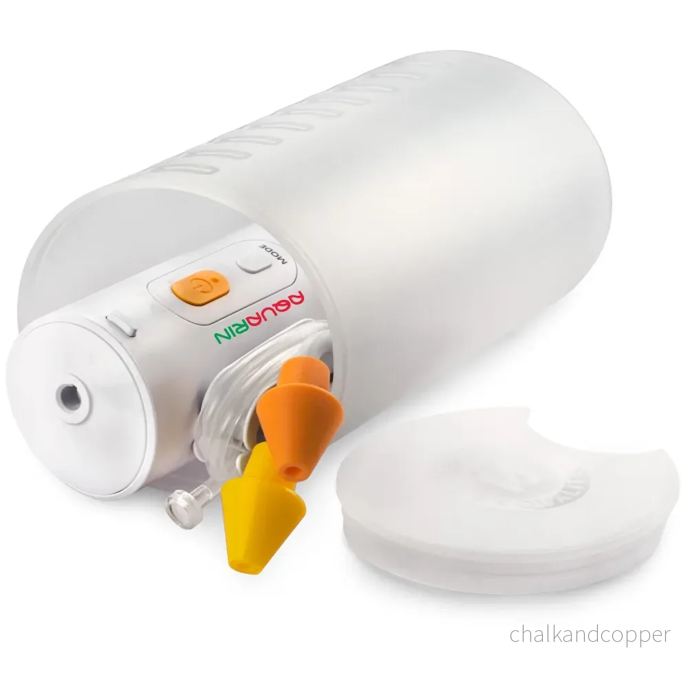 Discover AQUARIN Nasal Irrigator for gentle nasal cleansing. Featuring a 900ml container, 2 attachments, and LD-N1 precision, it ensures a refreshing experience with ease. - Bild 3