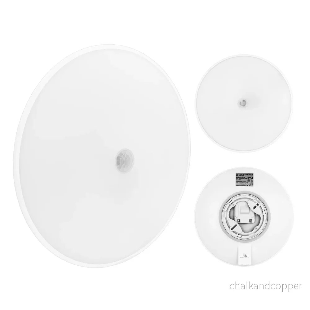 Maclean LED-lampa med PIR-sensor, takmonterad, 15 W, 1300 lm, IP54, 220–240 V~ 50/60 Hz, MCE537