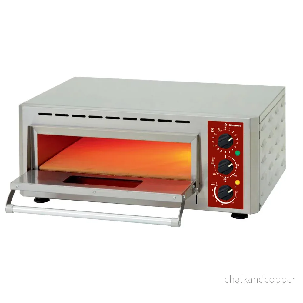 Elektrisk pizzaugn, kammare (3 kW) 430x430xh100 mm