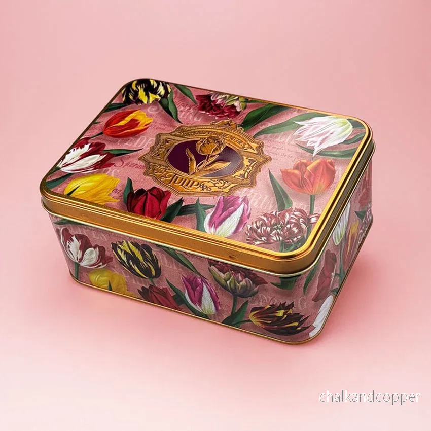 Pretty Tulips Kexburk Rosa – Exklusiv Design med Gulddetaljer Pretty Tulips Kexburk Rosa – Exklusiv Design med Gulddetaljer
