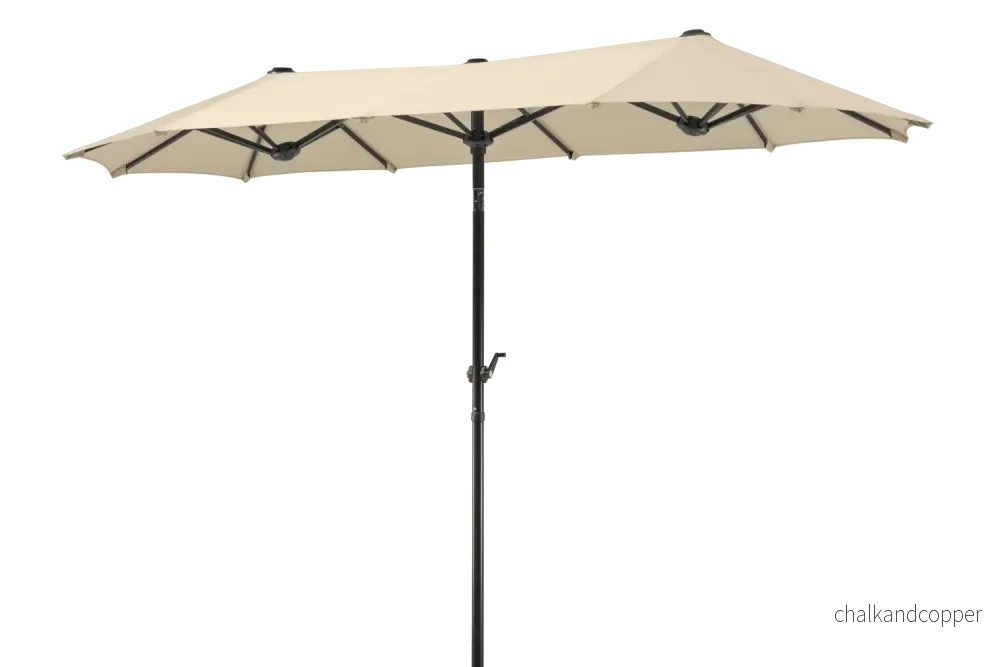 Salerno parasoll med tilt 300 x 150 cm