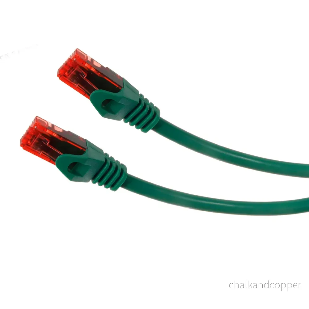 Nätverkskabel lan pr. ethernet rj45 utp cat6 0,5m maclean mctv-300 g - Bild 3