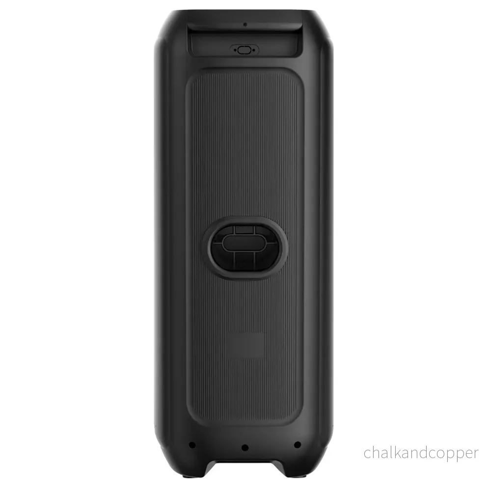 Stor Bluetooth-högtalare, 120 W RMS/1400 W PMPO, två 8-tums högtalare, equalizer, karaokefunktion, MP3/microSD-kort, USB, AUX, BT 5.3+EDR, display, LED, inbyggt batteri, fjärrkontroll, MT3185 - Bild 2