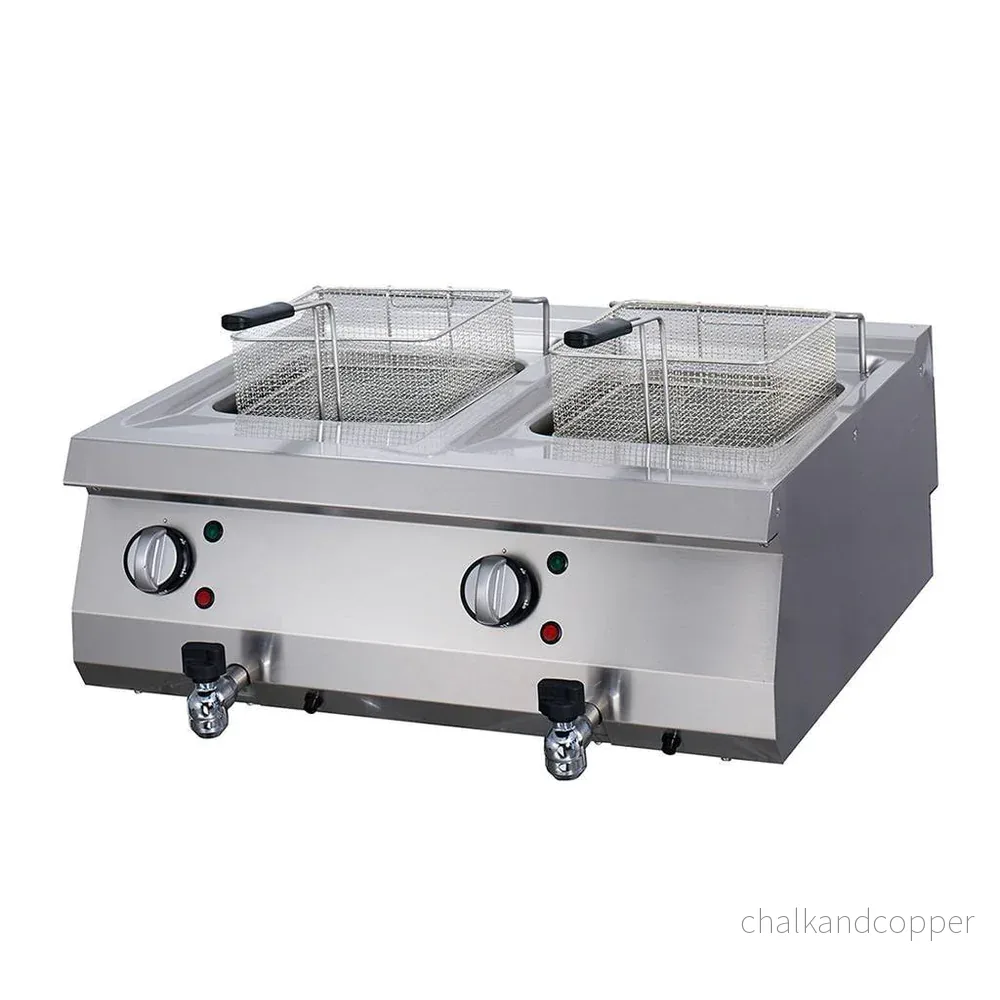 Fritös – 2 x 12 liter – 2 x 11 kW Fritös – 2 x 12 liter – 2 x 11 kW
