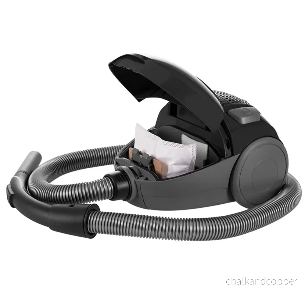 Lafe dammsugare med påse, trippelfiltreringssystem, 800W, svart, Compact S - Bild 3