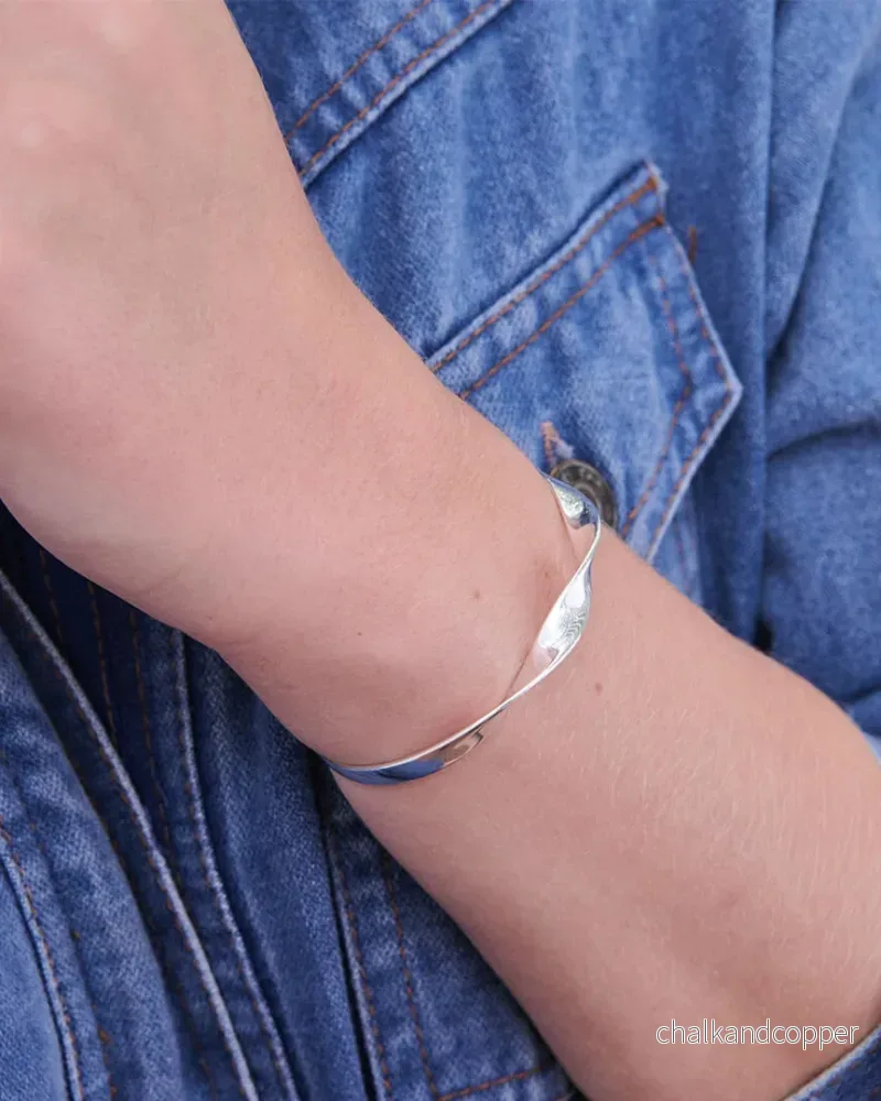 Twirl - Silverarmband - Bild 2
