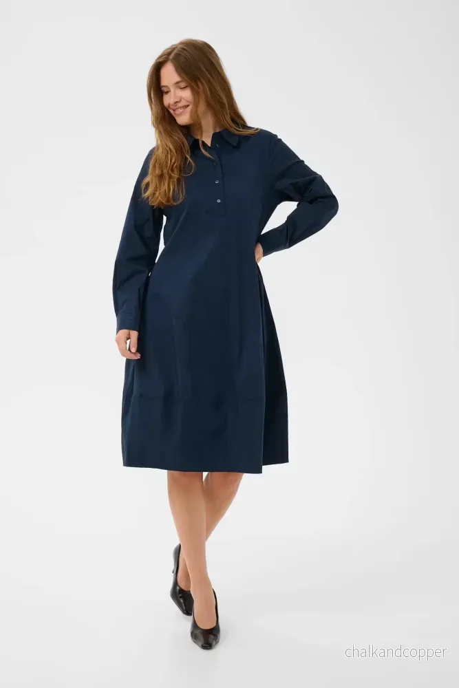 Daiva Antoinett Dress Blue Iris Culture Daiva Antoinett Dress Blue Iris Culture