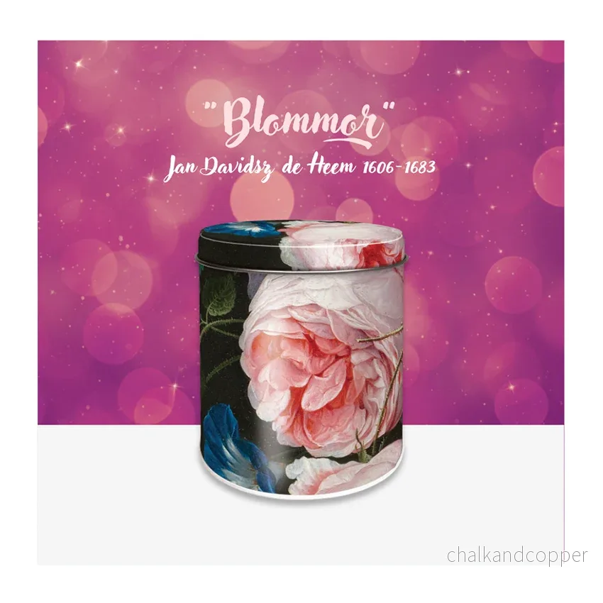 De Heem Stroopwafel Plåtburk – Blommor (115×100 mm) De Heem Stroopwafel Plåtburk – Blommor (115×100 mm)