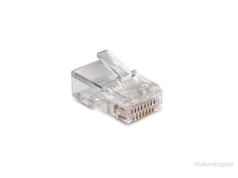 Högkvalitativa RJ45 8P8C 5e kabelpluggar Maclean MCTV-663 - 100 st. - Bild 3