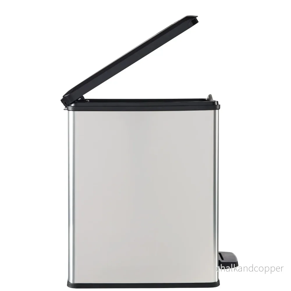 Curver papperskorg, med pedal, kapacitet 25 liter, Slim Bin - Bild 3