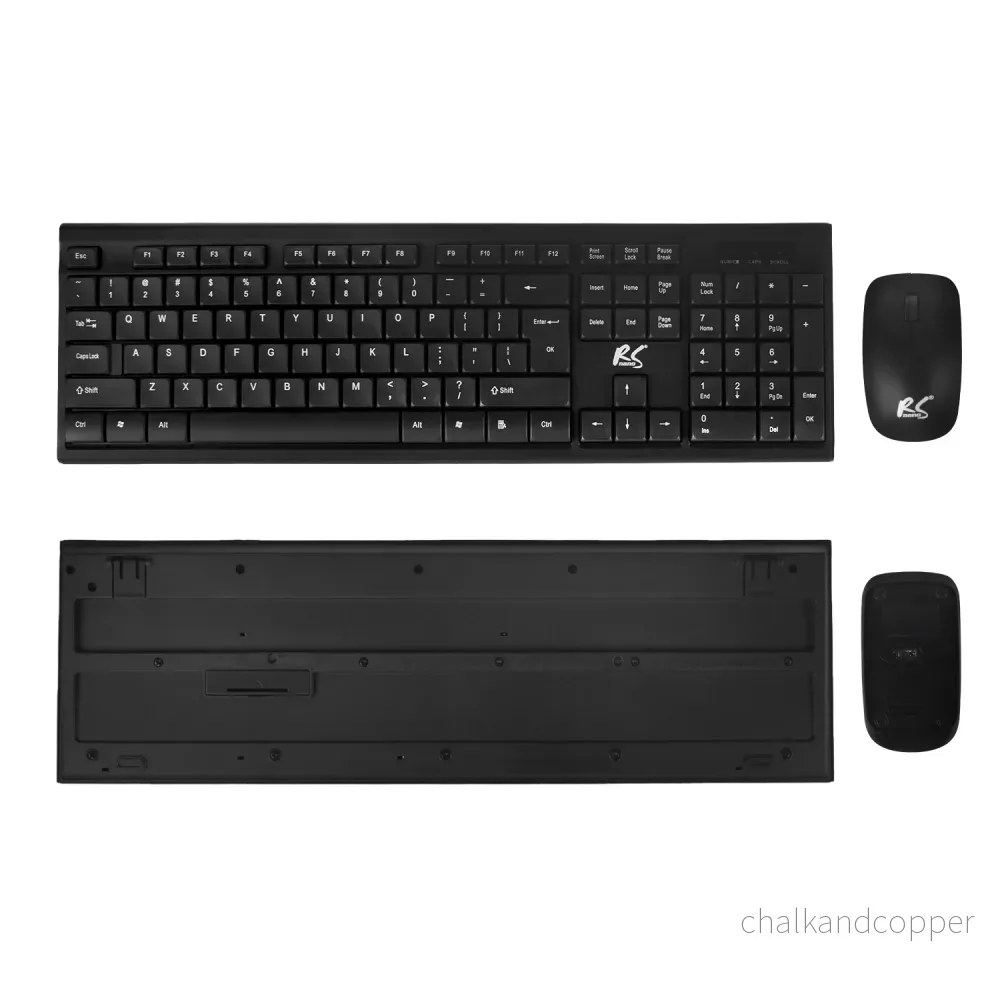 NanoRS Trådlöst Tangentbord och Mus Combo – RS580 med Ergonomisk Design för Optimal Prestanda - Bild 2