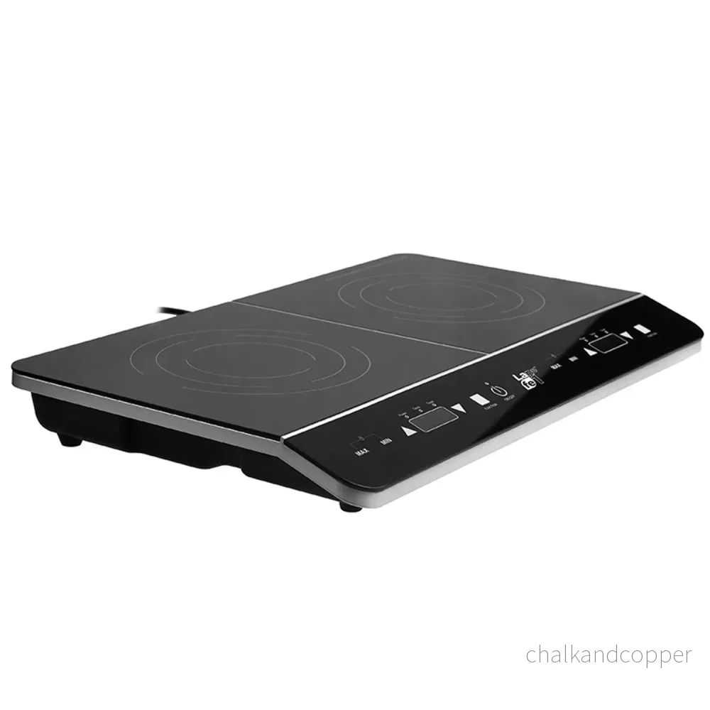Lafe induktionsspis, elektrisk, bärbar, 3500W, dubbel, CIY 002 - Bild 3