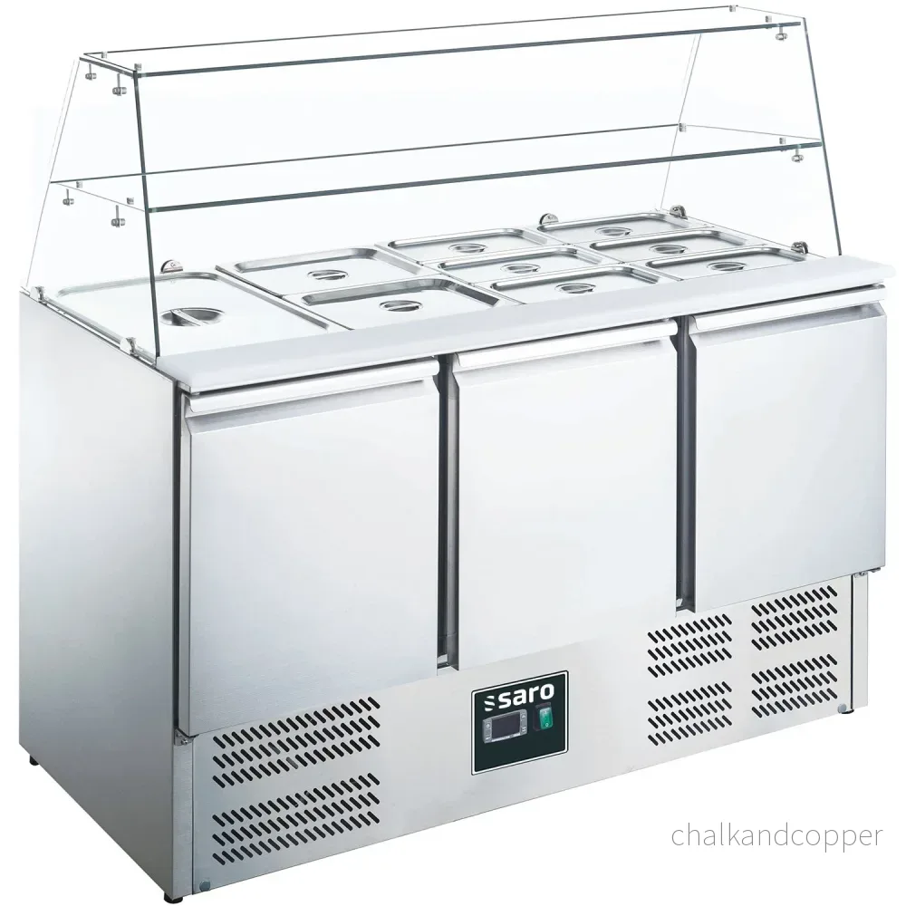 SARO Salladsbord med glasskiva modell ES 903 G