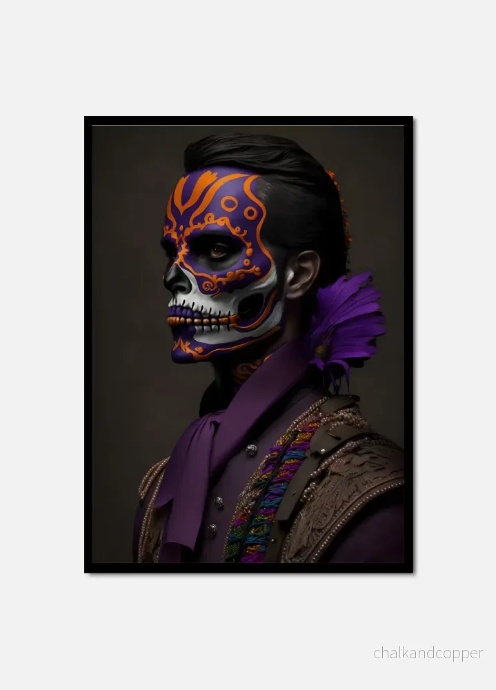 Aristocratic sugar skull