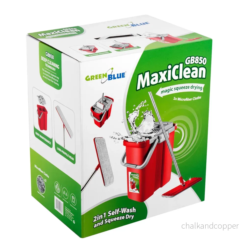 Automatisk platt mopphink + 3 mikrofiberinsatser - Bild 3