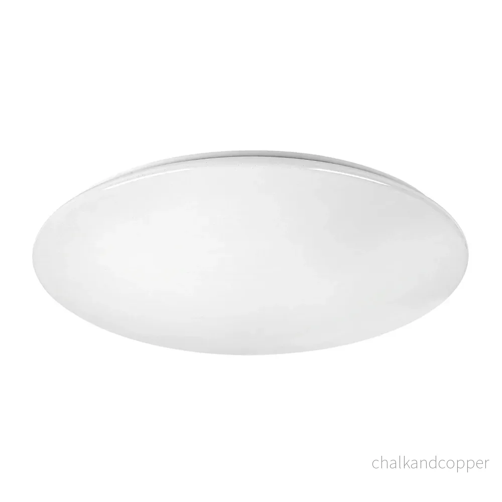 Danny Taklampa Vit Inbyggd LED 60 W 4800 lm 3000–6500 K CCT Dimbar Med Fjärrkontroll Med Timer Stjärneffekt - Bild 2