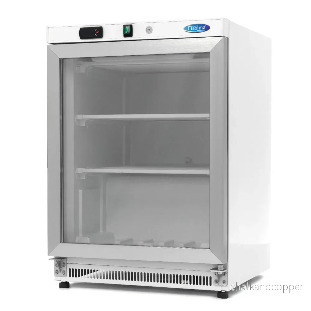 Frys - 200L - Vit - med glasdörr