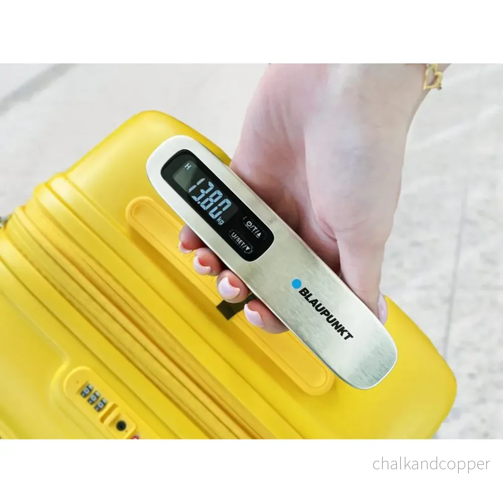 Bagagevåg Blaupunkt, upp till 50 kg, LCD-display, LGS501 - Bild 3