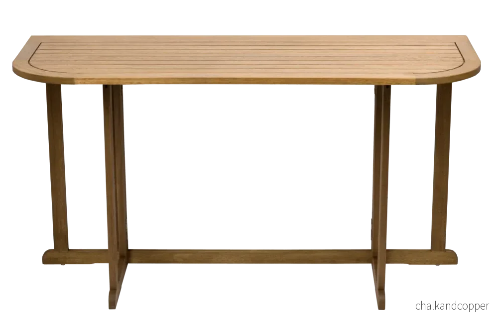 Laura teak klaffbord 130 x 50 cm Laura teak klaffbord 130 x 50 cm