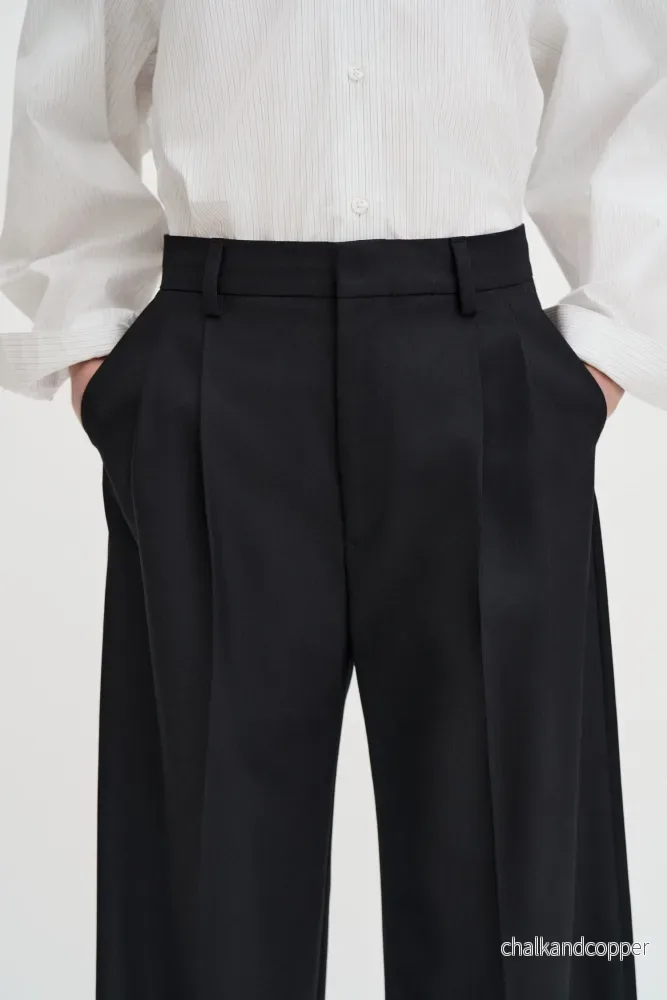 Darcey Wool Trousers Black Filippa K - Bild 3