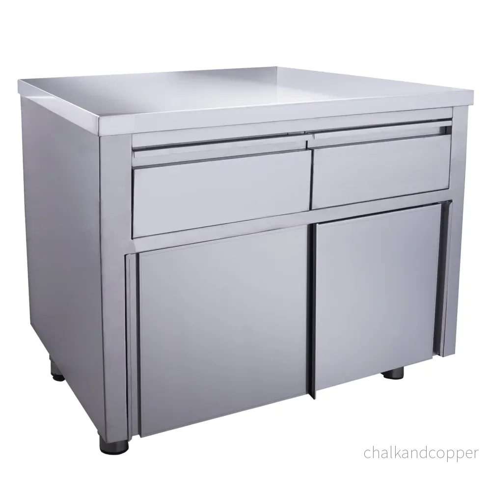 SARO Skjutdörrsskåp - 2 lådor 1000X700mm