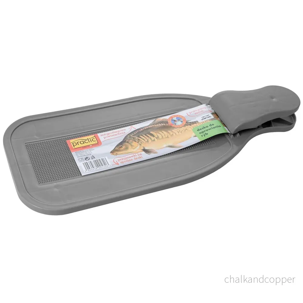 Practic köksbräda, för fiskfilé, grå, 10011693