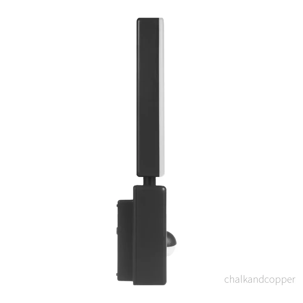 Maclean LED-lampa med rörelsesensor, PIR-sensor, svart, 10 W, IP65, 800 lm, neutralvit färg (4000 K) MCE516 B, 2 stycken - Bild 3