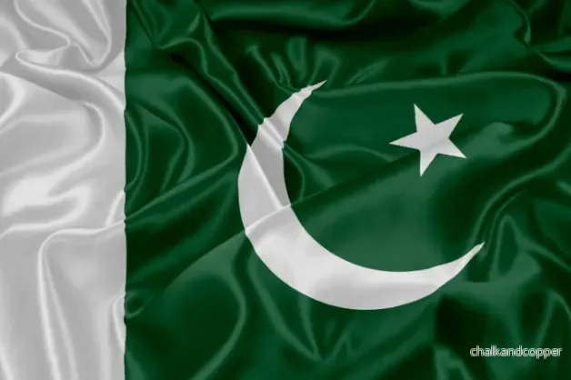 Pakistans flagga