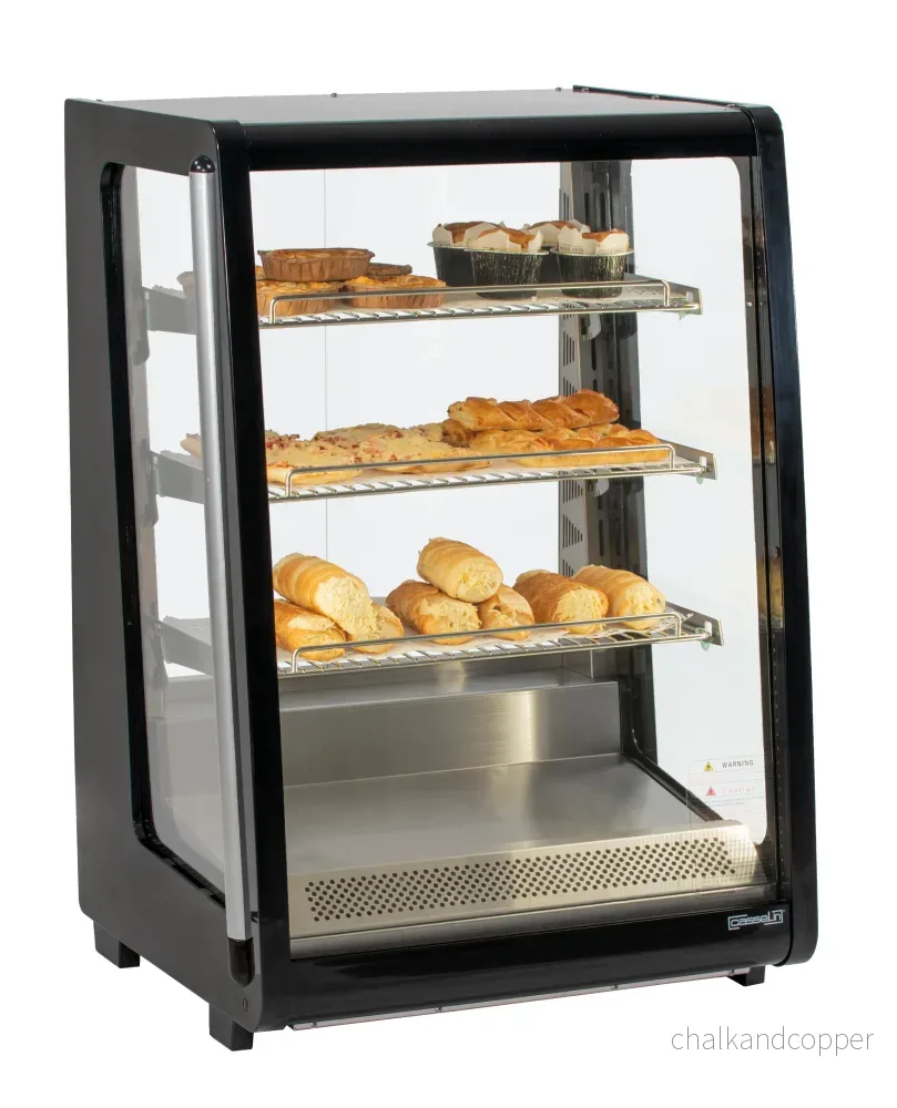 Uppvärmd vitrin 178 L