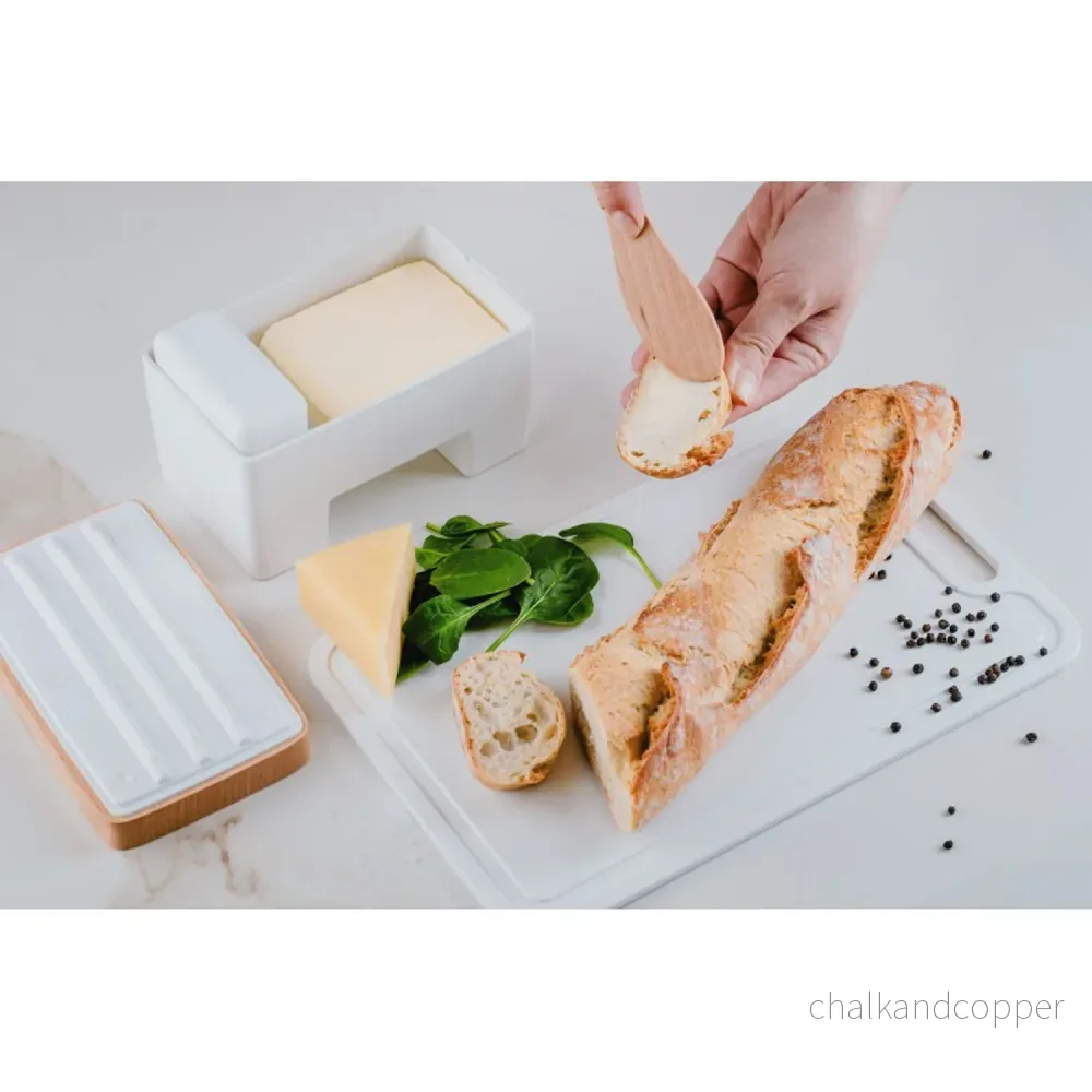 Practic smart buttercreamer, för vatten, BPA-fri, vit - Bild 3