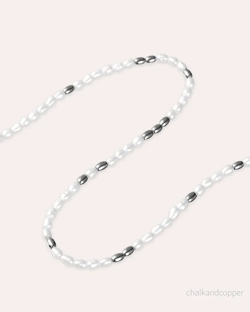 Ocean Muse Pearl - Silverhalsband - Bild 2