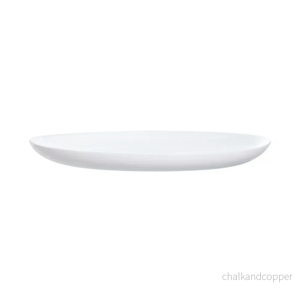 Luminarc desserttallrik, rund, 19 cm, vit, Diwali White - Bild 2