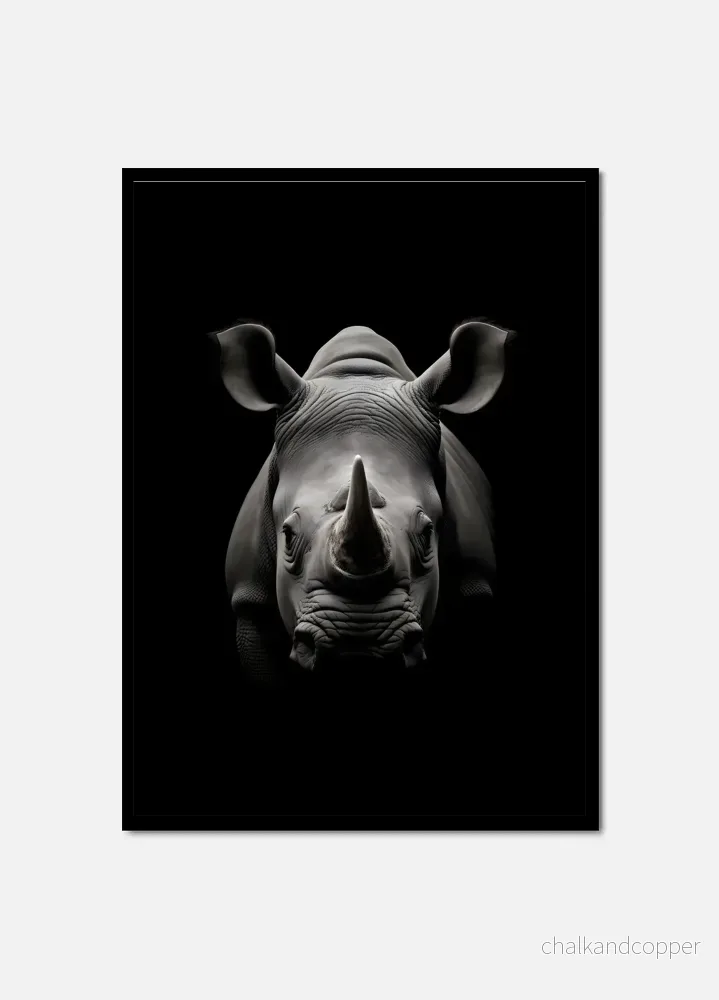 Dark Elegance of the Rhino Dark Elegance of the Rhino
