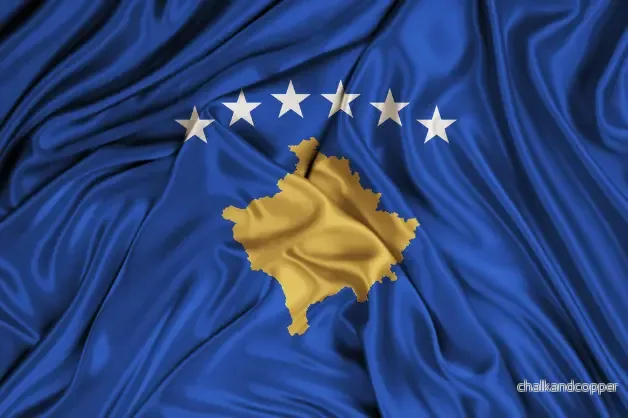 Kosovos flagga