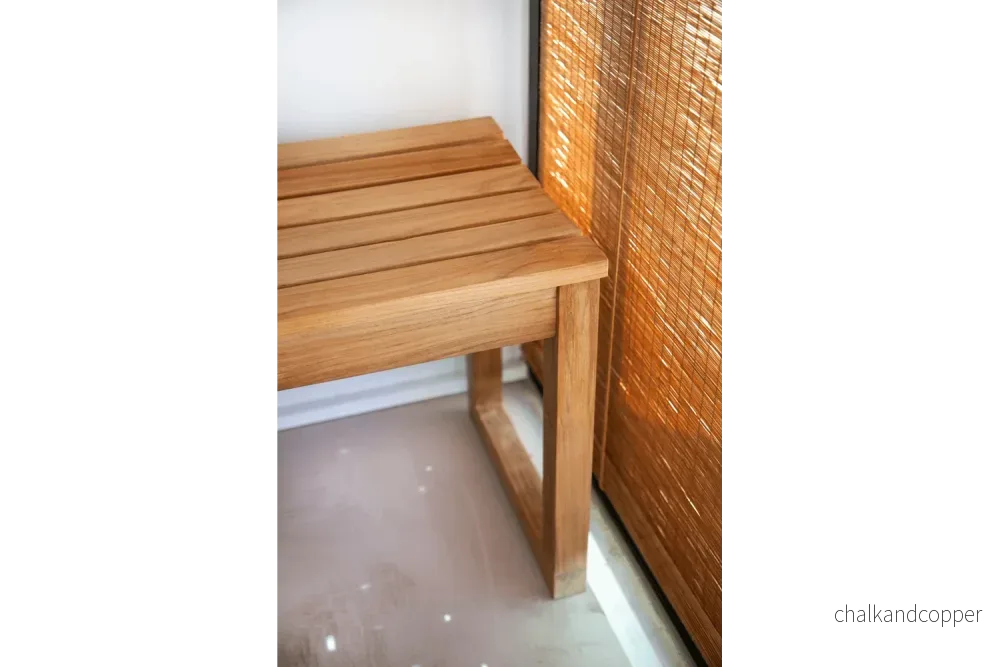 Vega teak bänk 120 cm - Bild 3