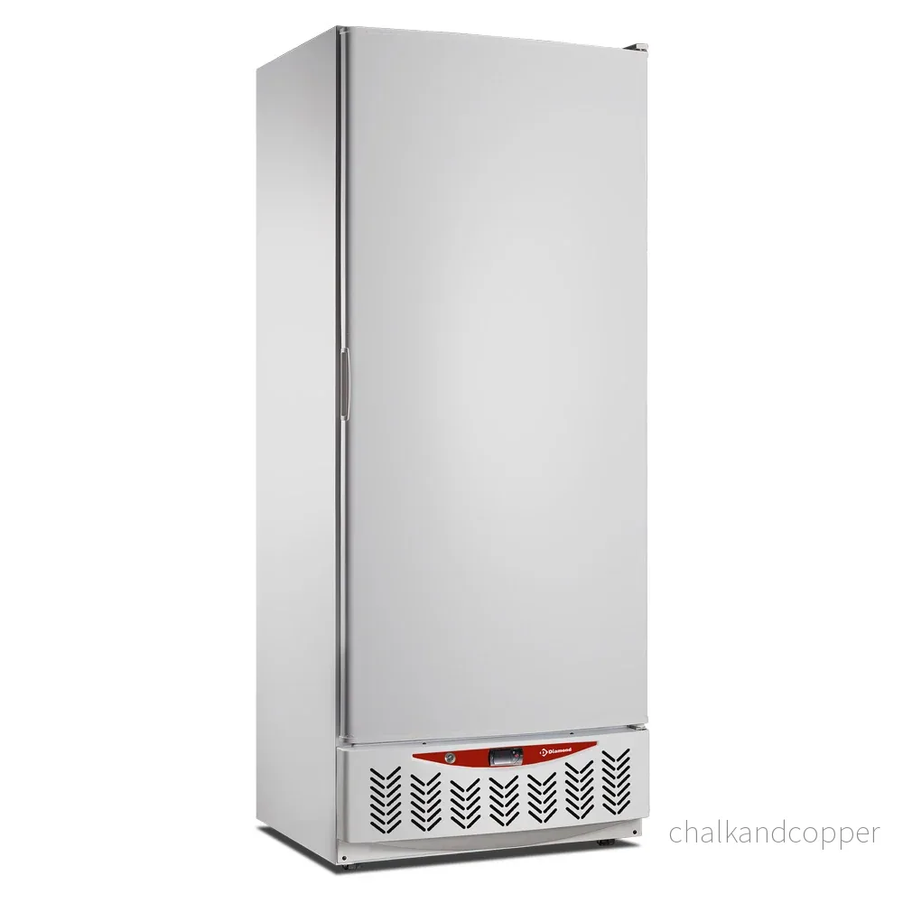Ventilerad kyl, 525 liter, GN2/1+600×400, vit