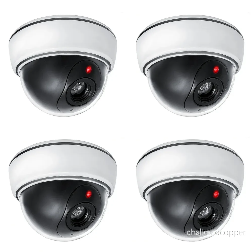 Attrappkamera, LED, DC2300, 4 st